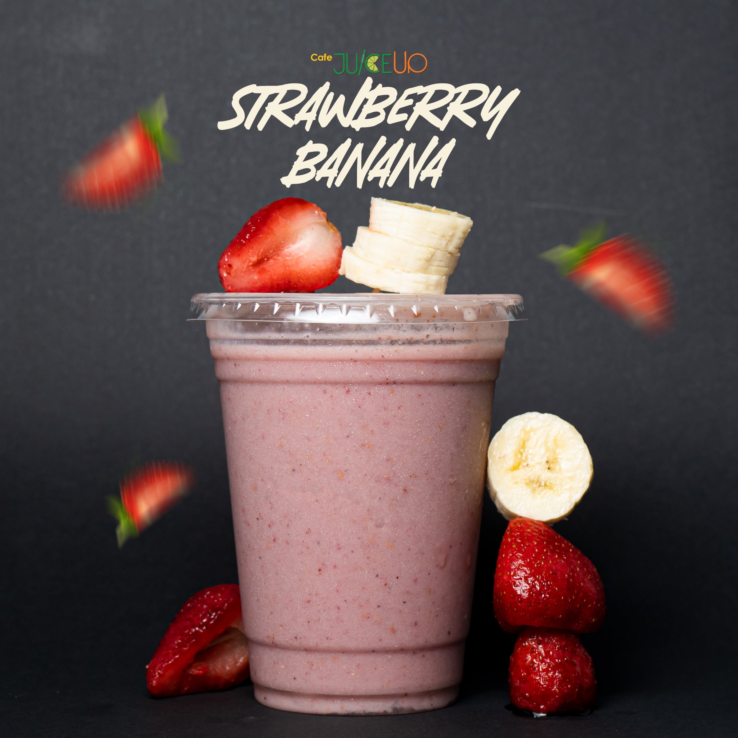 STRAWBERRY BANANA CAFE JUICE UP