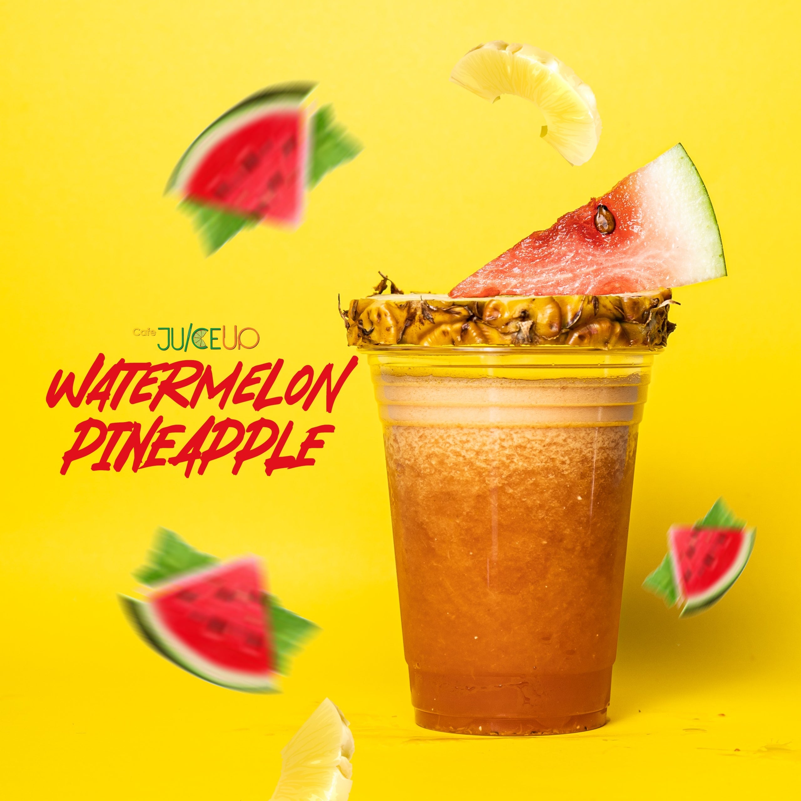 WATERMELON PINEAPPLE CAFE JUICE UP